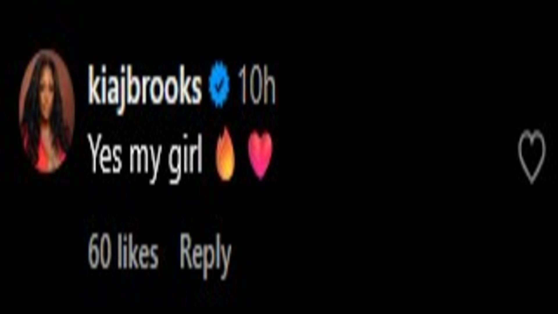 Image via the comments of the Instagram post.